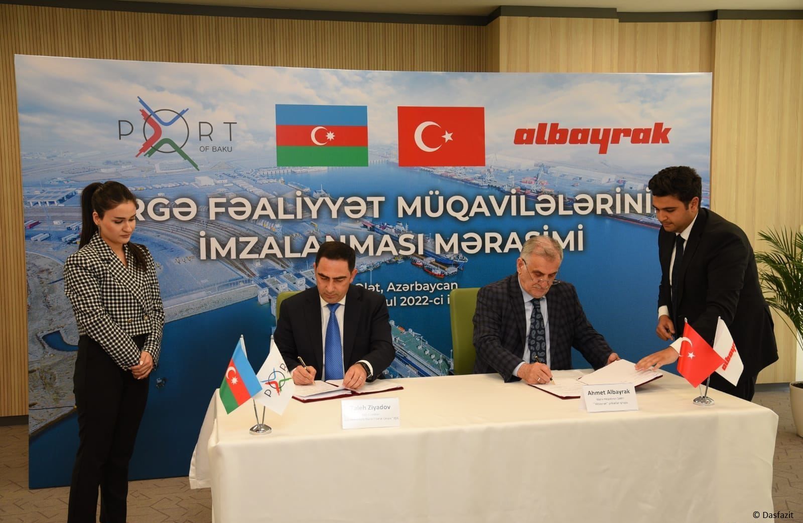 Die Zusammenarbeit des Hafens Baku mit der Albayrak Holding wird den Transit von Radfahrzeugen aus der Türkiye über Aserbaidschan nach Zentralasien erhöhen