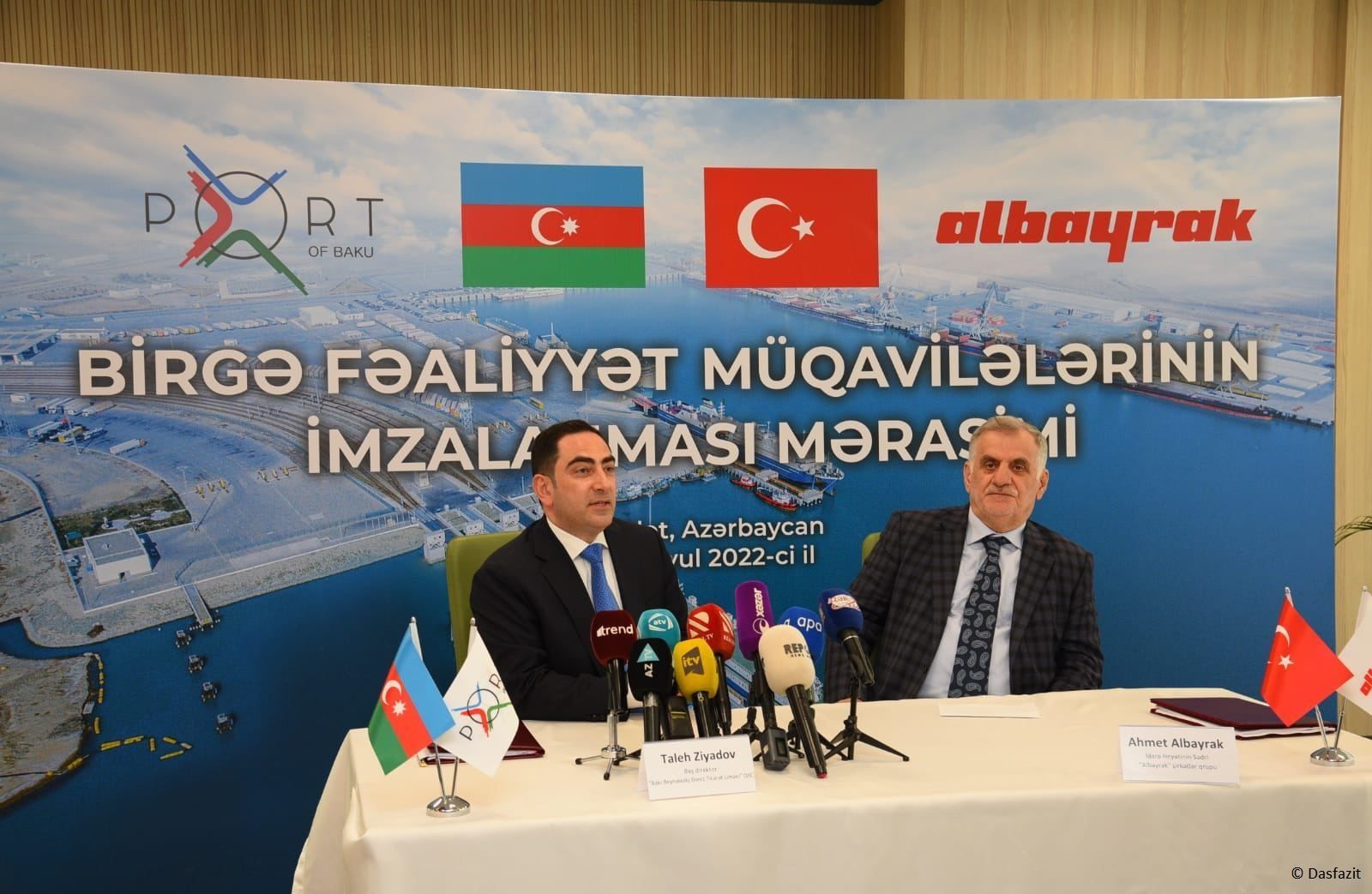 Geplanter Termin für die Inbetriebnahme des "Ro-Ro"-Terminals im Hafen von Baku bekannt gegeben