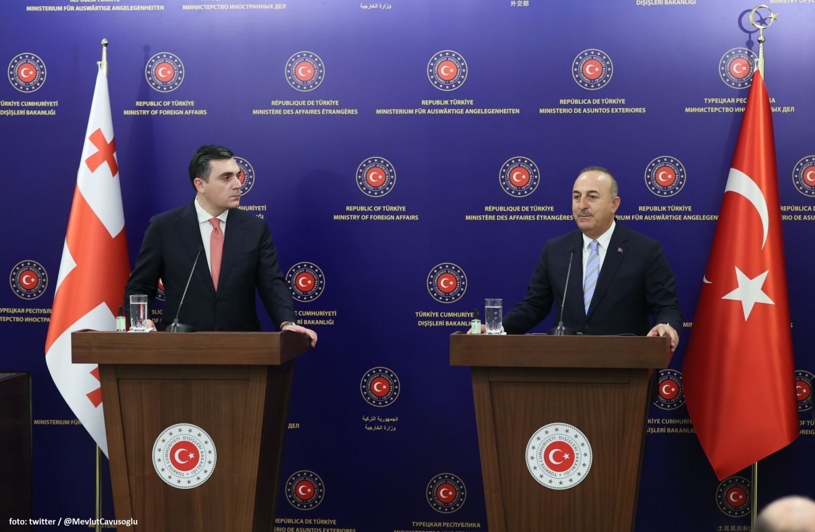 Die Türkiye, Aserbaidschan und Georgien haben wichtige Projekte umgesetzt, die das Gesicht der Region verändert haben - Çavuşoğlu