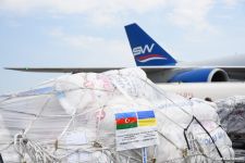 Eine weitere Ladung humanitärer Hilfe wird von Aserbaidschan in die Ukraine geschickt (FOTO) - Gallery Thumbnail
