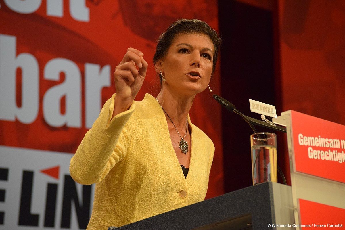 Wagenknecht kritisiert Haltung der Grünen zum Ukraine-Krieg