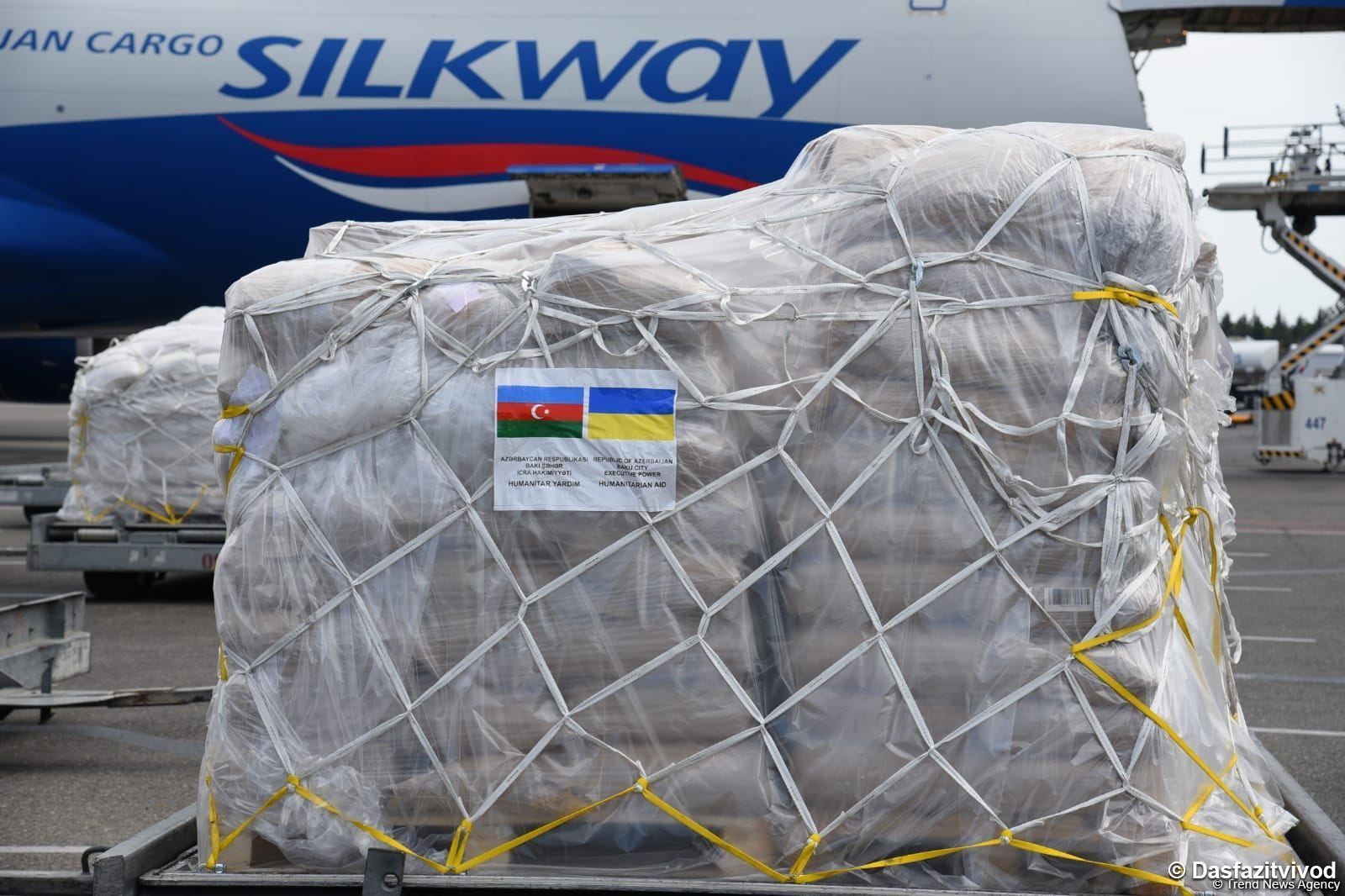 Eine weitere Ladung humanitärer Hilfe wird von Aserbaidschan in die Ukraine geschickt (FOTO) - Gallery Image
