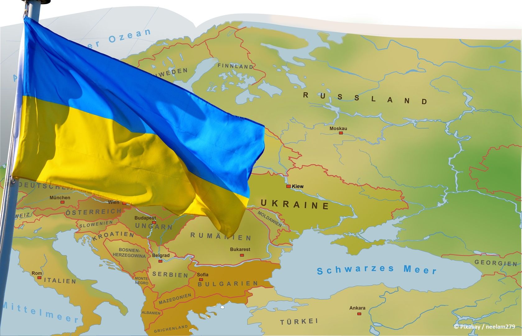 Starker Beschuss von ukrainischer Ostfront gemeldet