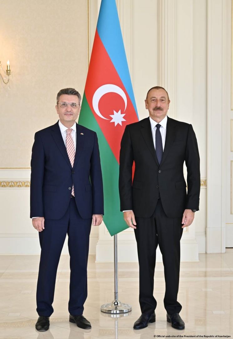 Präsident Ilham Aliyev: Bilaterale Beziehungen zwischen Deutschland und Aserbaidschan sind sehr wichtig für die Region