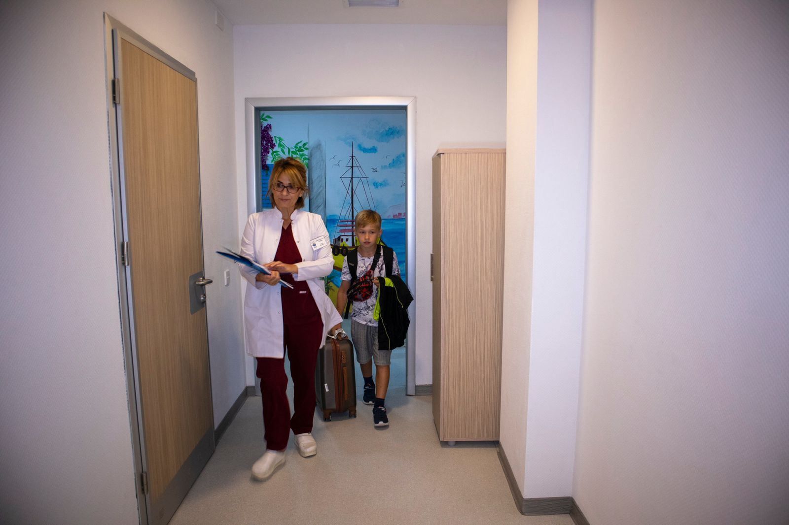 Aufgrund der Situation in der Ukraine wird eine Gruppe von Kindern in Baku rehabilitiert (FOTO) - Gallery Image