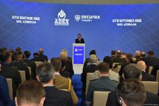 Internationale Verteidigungsausstellung ADEX-2022 beginnt in Baku (FOTO) - Gallery Thumbnail
