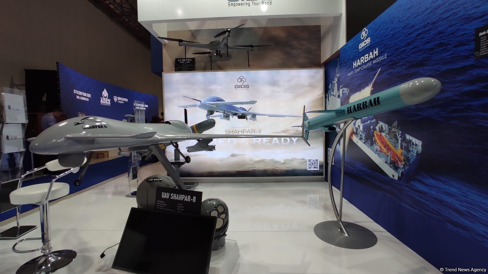 Internationale Verteidigungsausstellung ADEX-2022 beginnt in Baku (FOTO) - Gallery Image