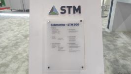 Türkiye führt auf der Ausstellung in Baku erstmals das Mini-U-Boot STM 500 vor (FOTO) - Gallery Thumbnail