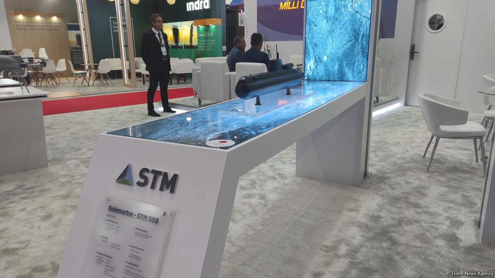 Türkiye führt auf der Ausstellung in Baku erstmals das Mini-U-Boot STM 500 vor (FOTO) - Gallery Image