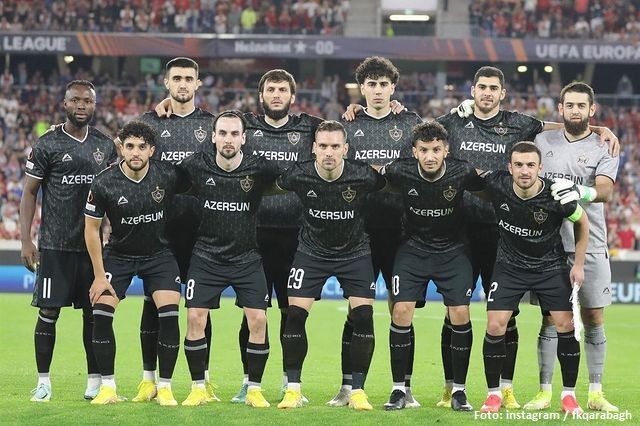 Karabach in den Top 10 der Europa League, vor Manchester United und Arsenal