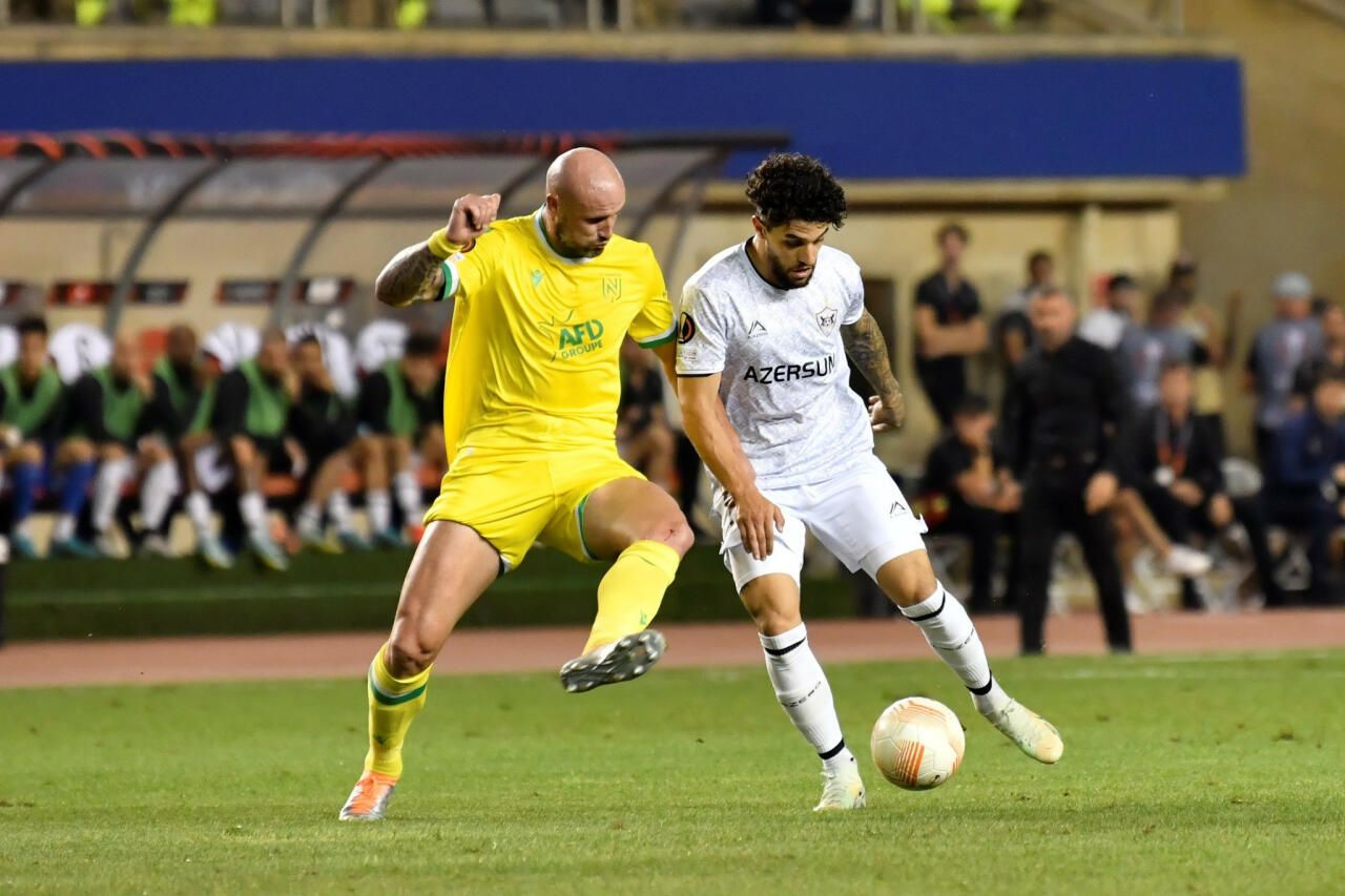 Europa League: Karabach gewinnt gegen Nantes - AKTUALISIERT - FOTO - Gallery Image