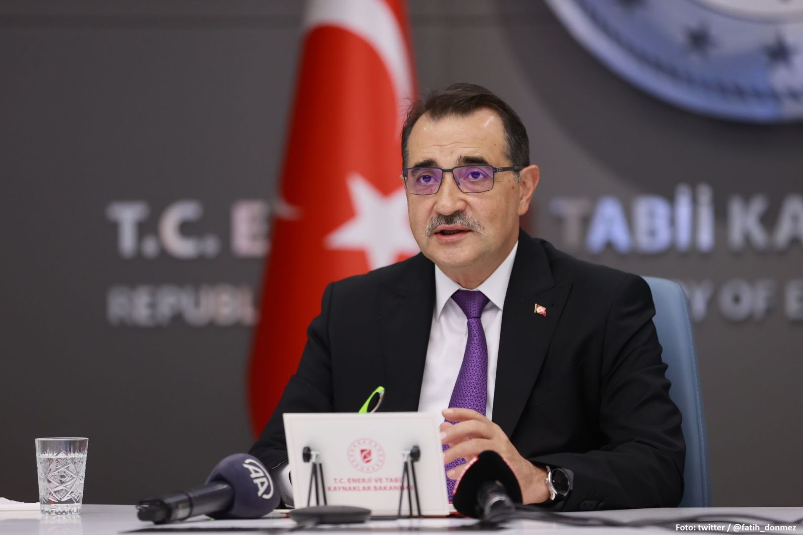 Energieminister: Gasspeicher der Türkiye fast voll