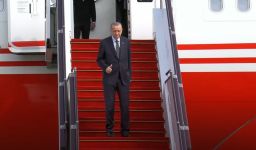 Türkischer Präsident Recep Tayyip Erdogan traf zu einem offiziellen Besuch in Aserbaidschan ein - Erstes offizielles Treffen am internationalen Flughafen Zangilan (FOTO/VIDEO) - Gallery Thumbnail