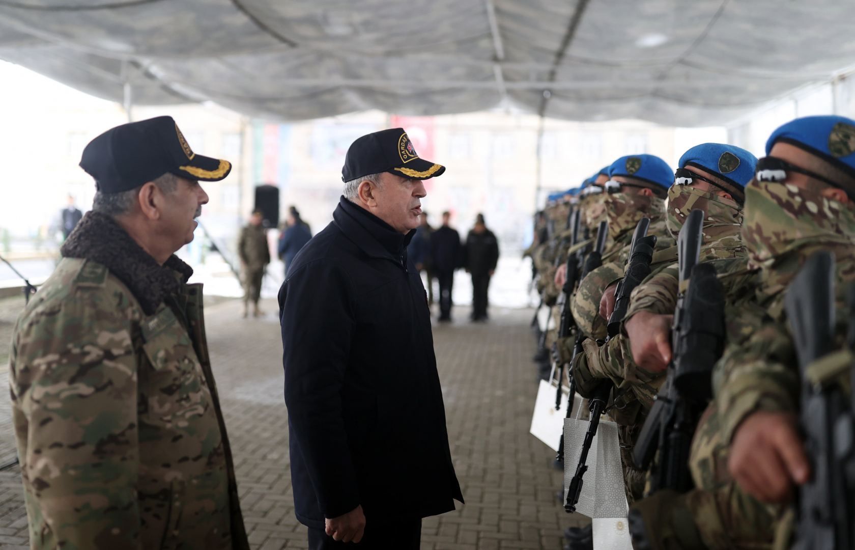 Aserbaidschan und die Türkiye halten gemeinsame Militärübungen an der Grenze zum Iran ab (FOTO/VIDEO) - Gallery Image