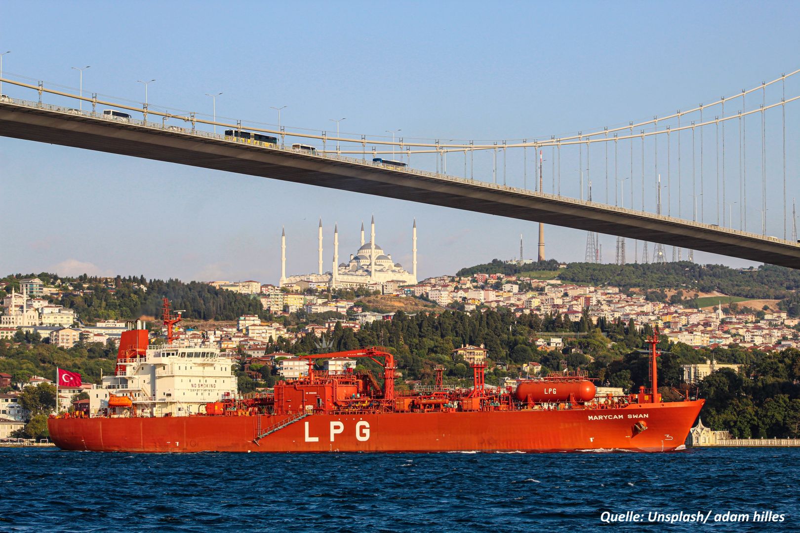 LNG-Importe in die Türkei steigen um 46 Prozent