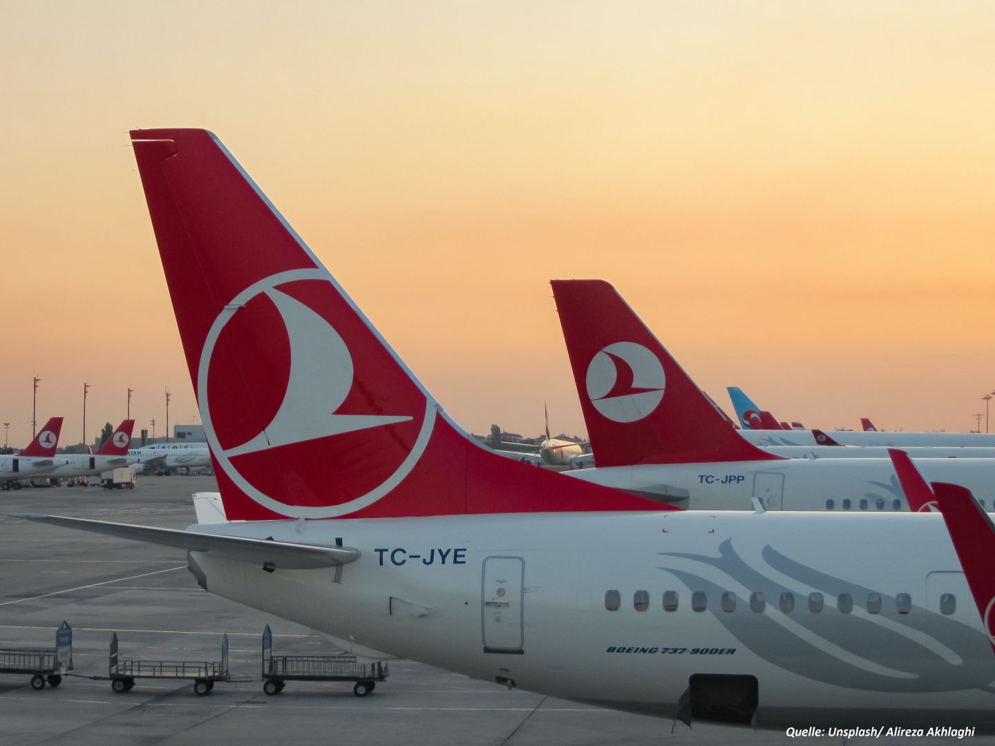 Turkish Airlines hat insgesamt bis zu 300.000 Menschen aus dem Katastrophengebiet evakuiert