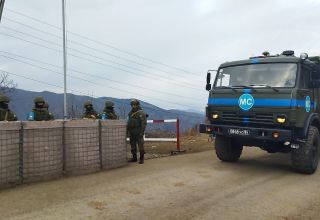 Das weitere Schicksal der russischen Friedenstruppen in Karabach wird mit Aserbaidschan besprochen - Peskow