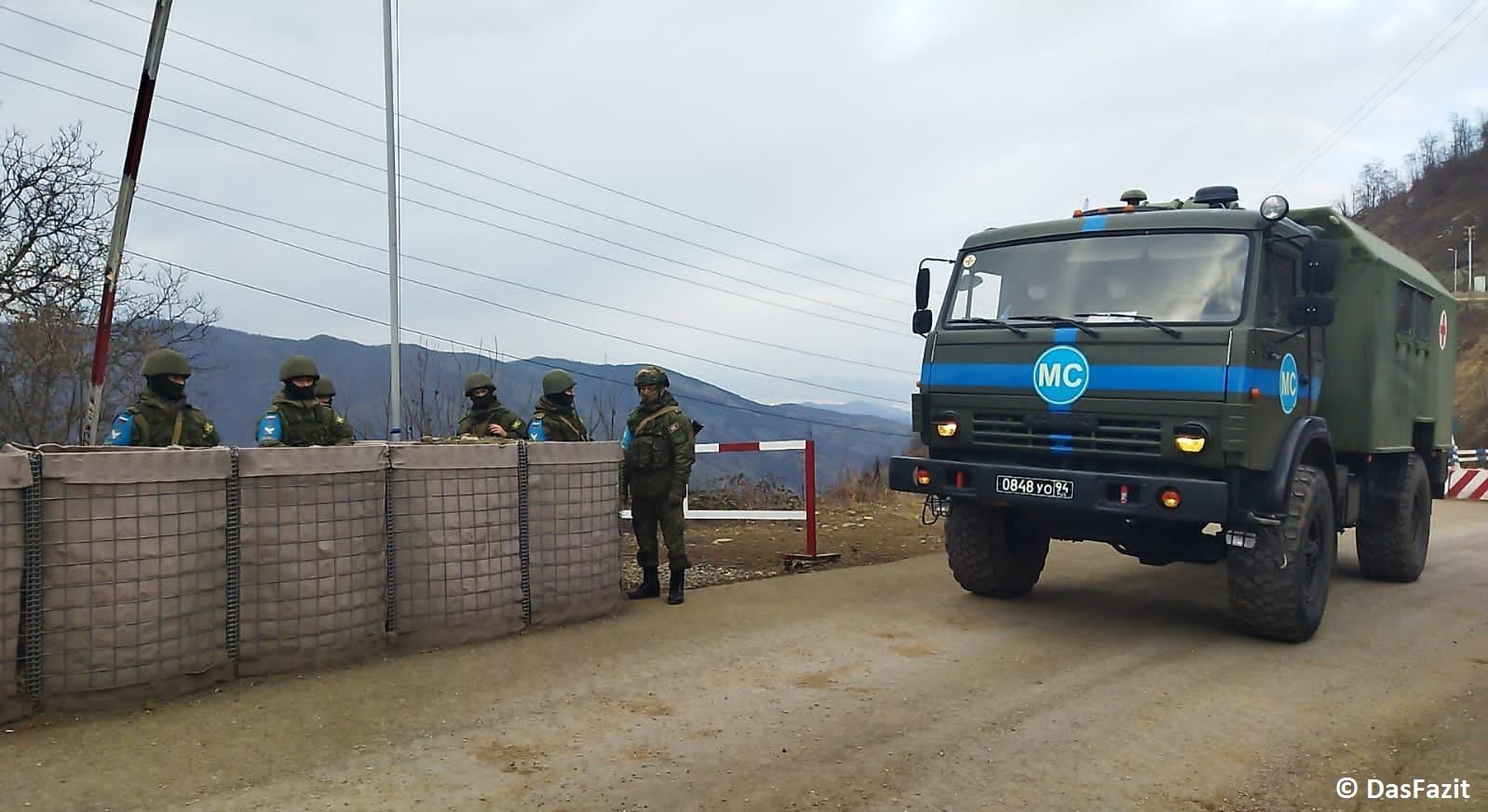 Das weitere Schicksal der russischen Friedenstruppen in Karabach wird mit Aserbaidschan besprochen - Peskow