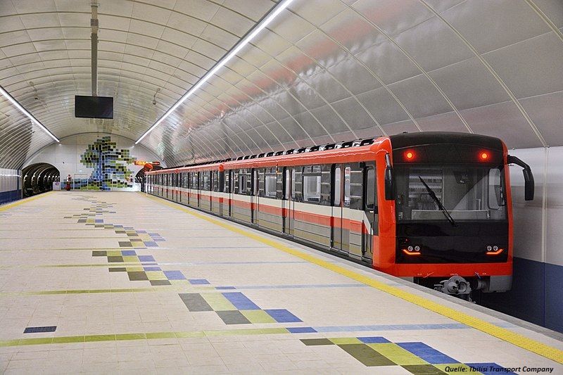 Georgien erhält rund 55,6 Millionen Euro von der EBWE für die Modernisierung der U-Bahn von Tiflis