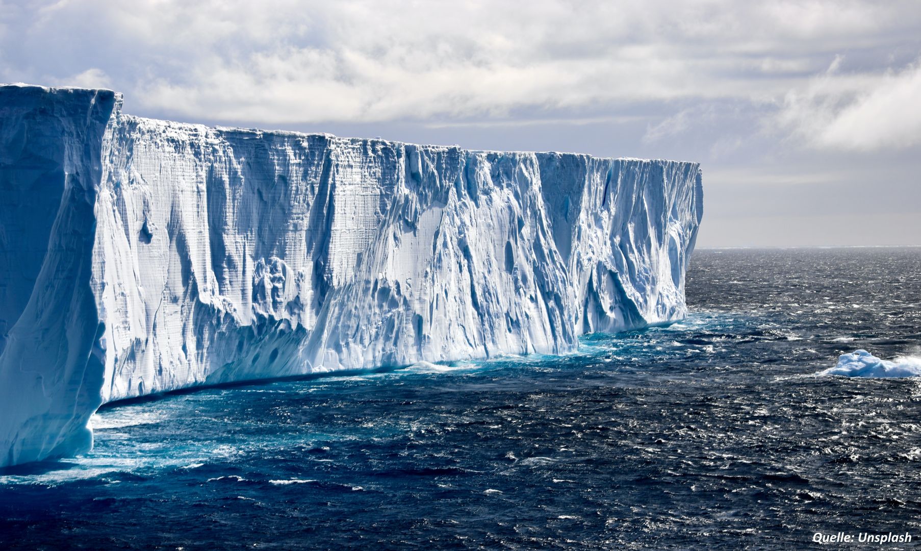 Rekordrückgang der Meereisfläche in der Antarktis im Februar