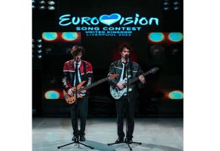 Das Duo TuralTuranX trat bei der größten Eurovision-Pre-Party auf