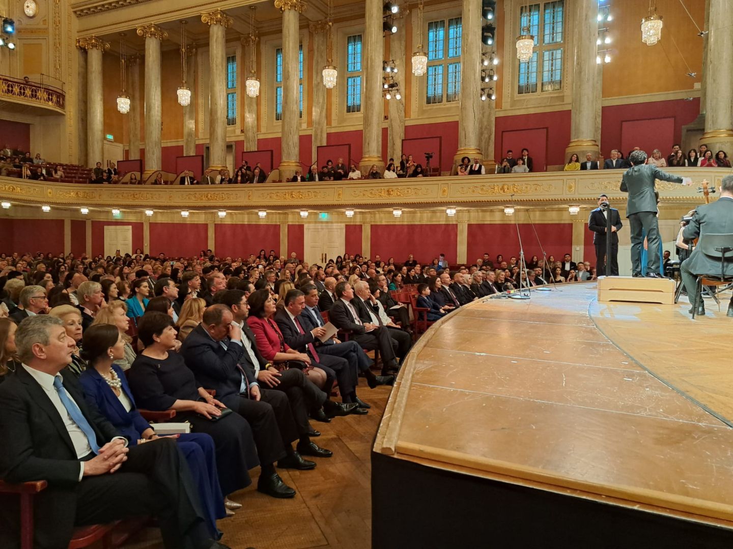 Aserbaidschanisches Kulturzentrum in Wien organisierte ein Konzert anlässlich des 100-jährigen Jubiläums von Heydar Aliyev - Gallery Image