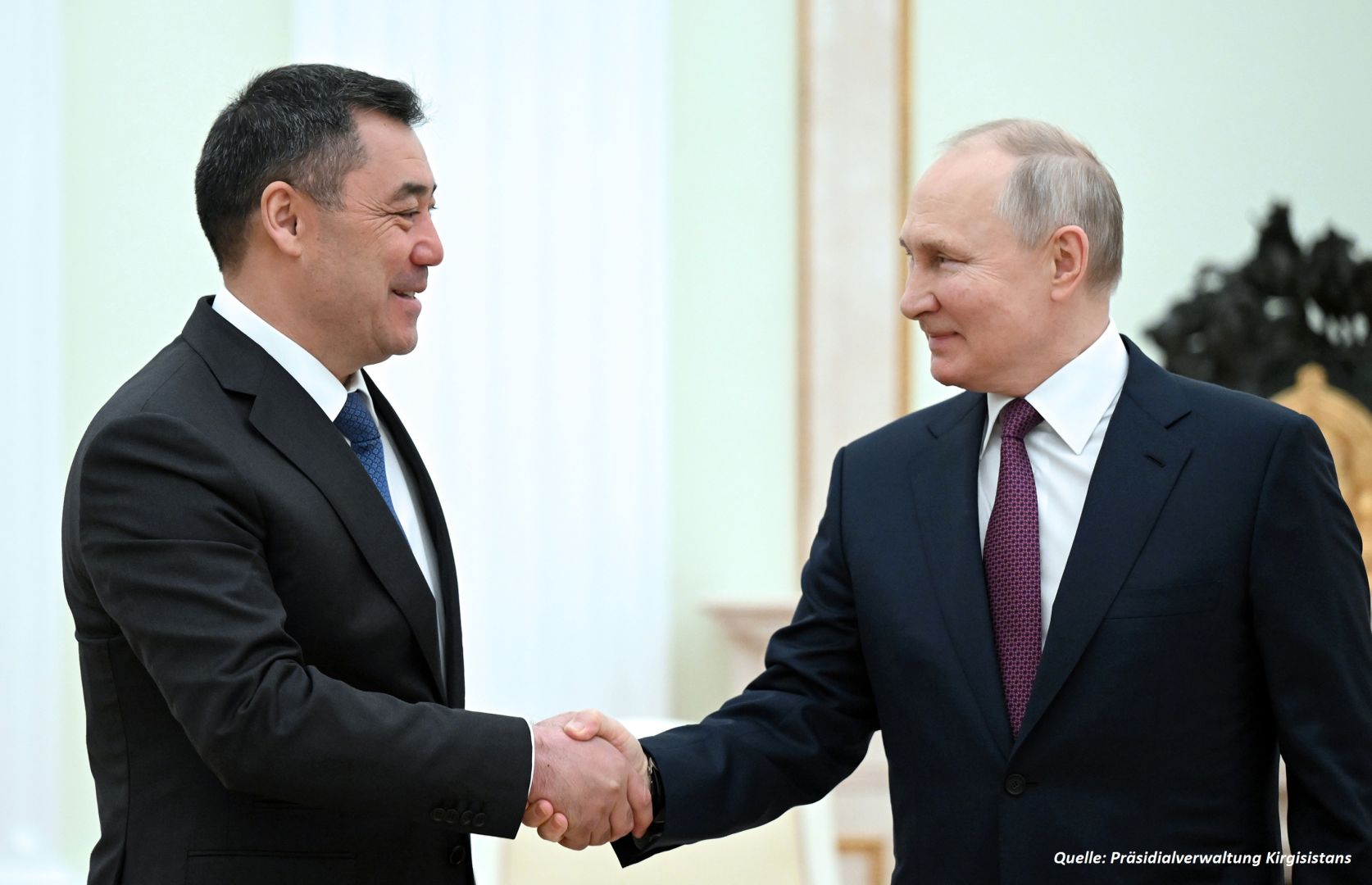 Putin fliegt zum GUS-Gipfel nach Kirgisistan
