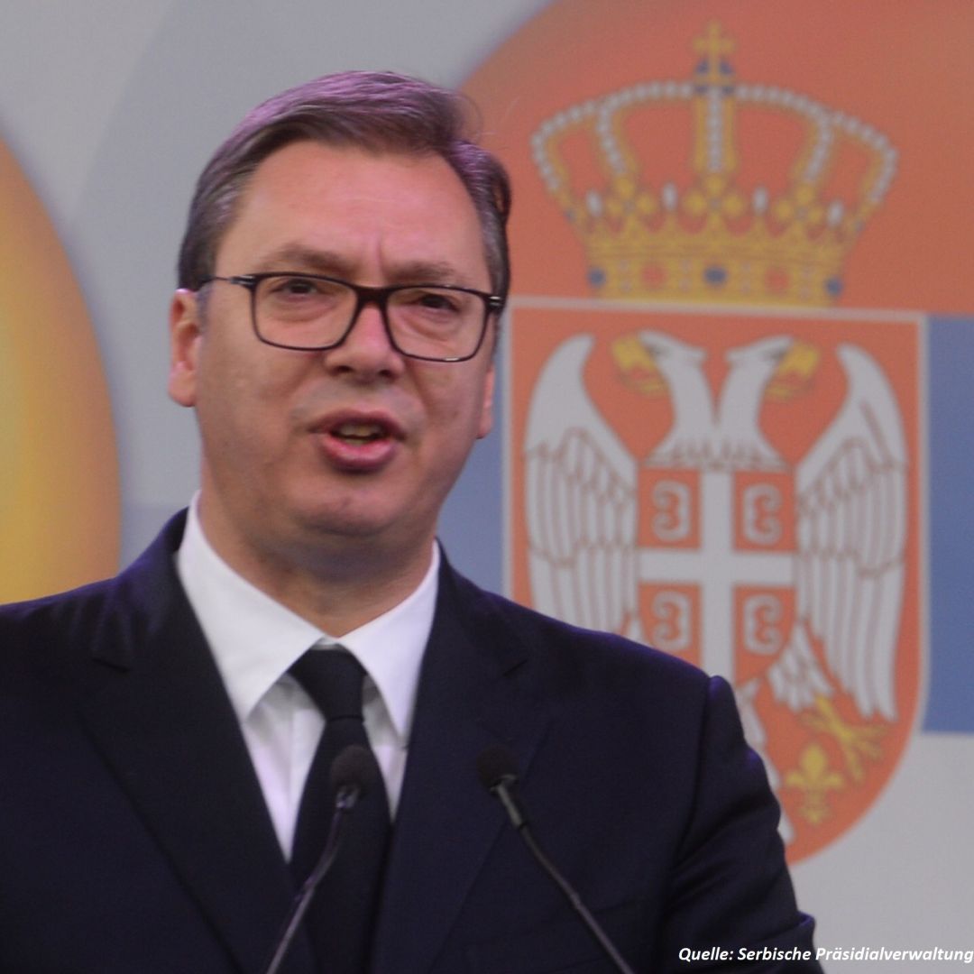 Vucic sagte, dass es in Serbien keine Revolution gebe