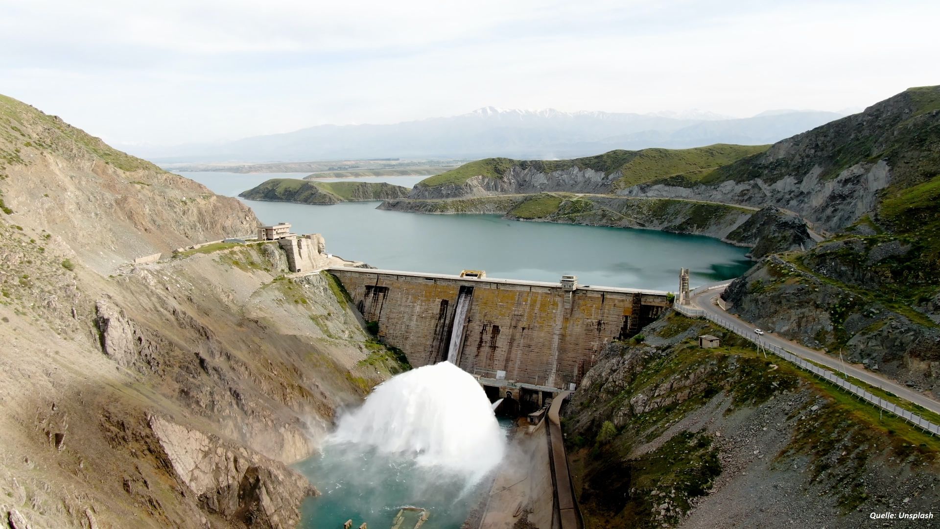 In Usbekistan werden neue Wasserkraftwerke gebaut
