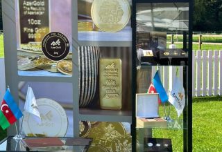 Sammlungen von Goldmünzen von AzerGold werden in Deutschland präsentiert