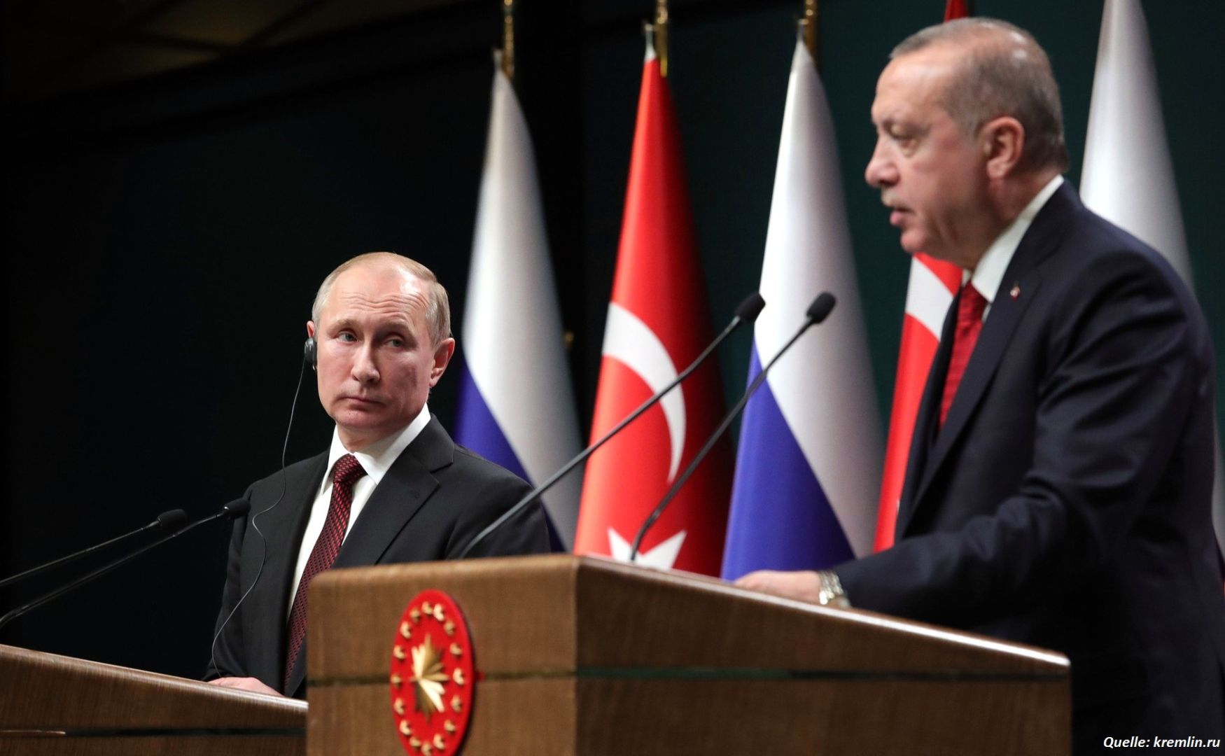 Putin und Erdogan diskutierten über die russisch-türkischen Beziehungen