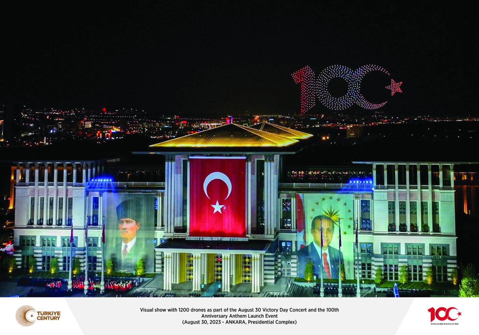 Türkiye feiert den 100.Jahrestag der Gründung der Republik