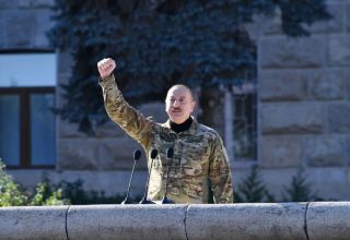 Aserbaidschan feiert 3.Jahrestag des Sieges über Armenien. Erste Militärparade in Khankendi