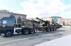 Aserbaidschan feiert 3.Jahrestag des Sieges über Armenien. Erste Militärparade in Khankendi - Gallery Thumbnail