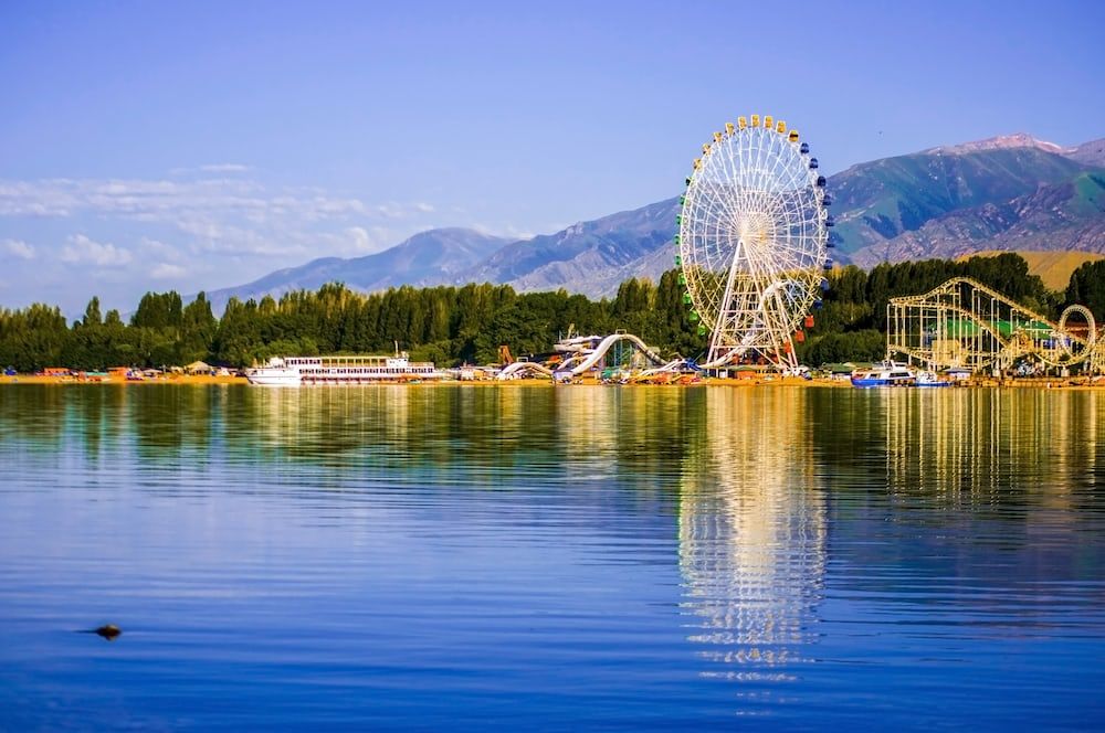 Mehr als eine Million Touristen besuchten die Region Issyk-Kul in Kirgisistan
