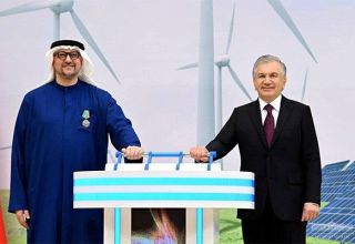 In Usbekistan fand eine Zeremonie zur Inbetriebnahme neuer „grüner“ Kraftwerke statt