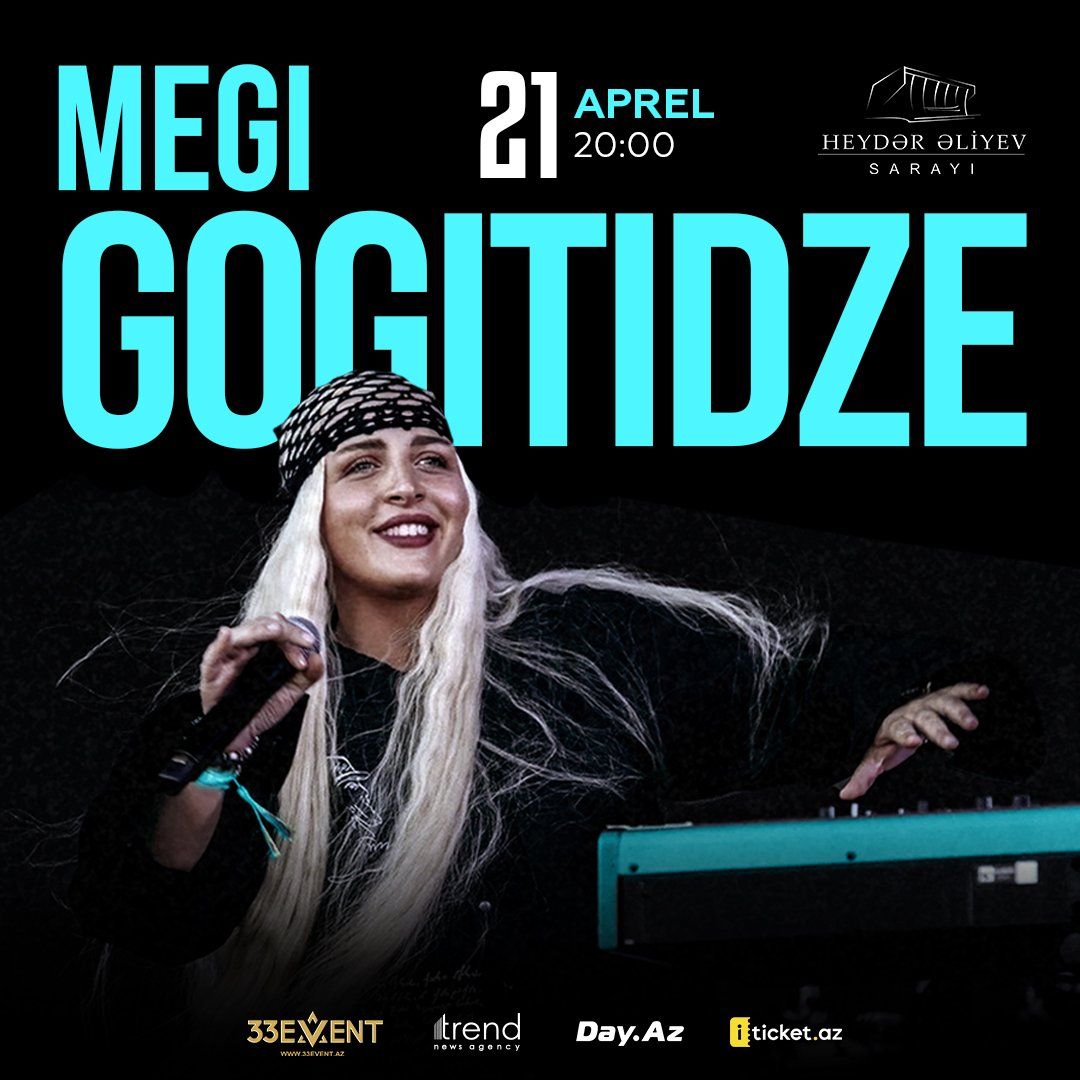 In Baku wird ein Konzert der berühmten georgischen Sängerin Megi Gogitidze stattfinden (VIDEO)