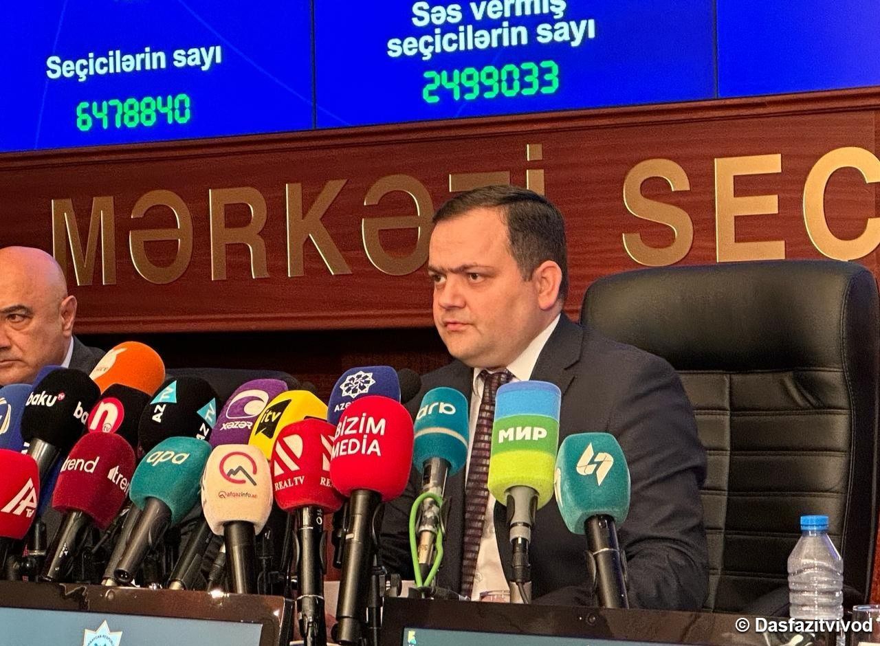 In der Zentralen Wahlkommission Aserbaidschans fand ein Briefing statt
