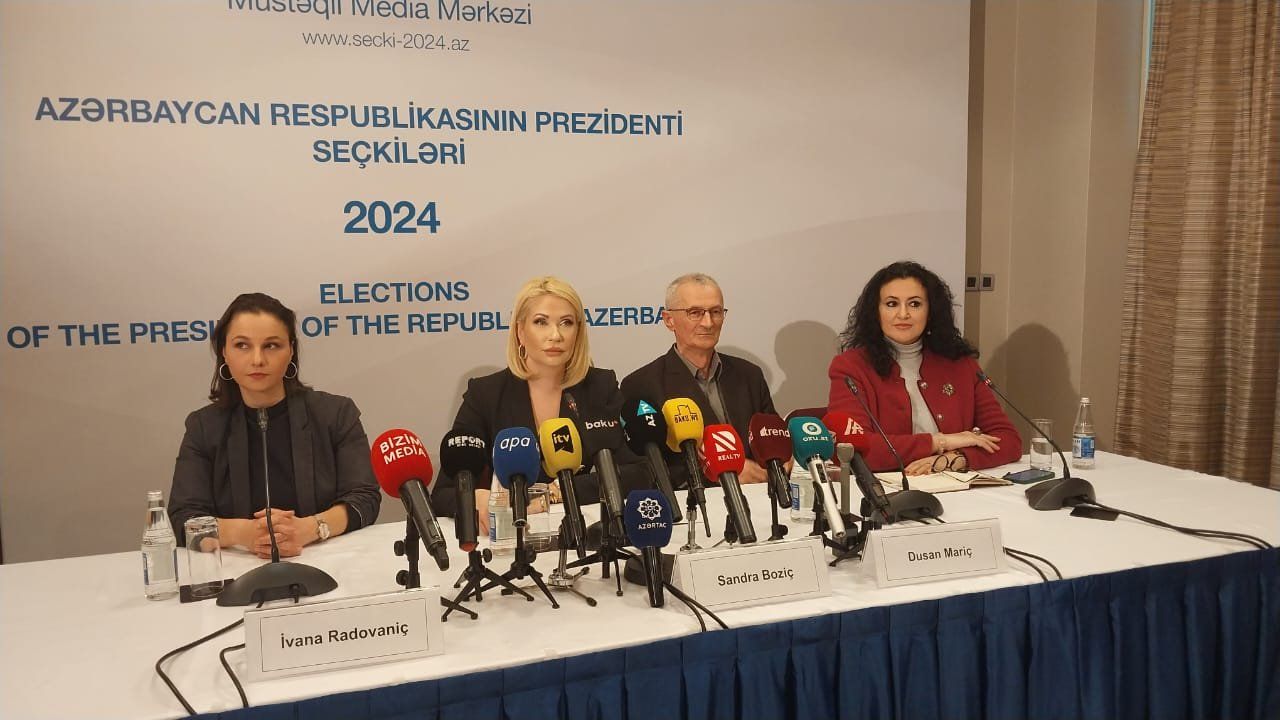 Die Präsidentschaftswahlen in Aserbaidschan entsprachen demokratischen Standards und Grundsätzen – Sandra Bozic