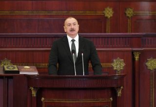 Präsident von Aserbaidschan Ilham Aliyev: Egal wie viele Förderer Armenien hat, niemand kann uns aufhalten