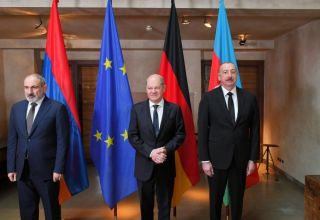 Aserbaidschans Präsident traf armenischen Premierminister in München heute