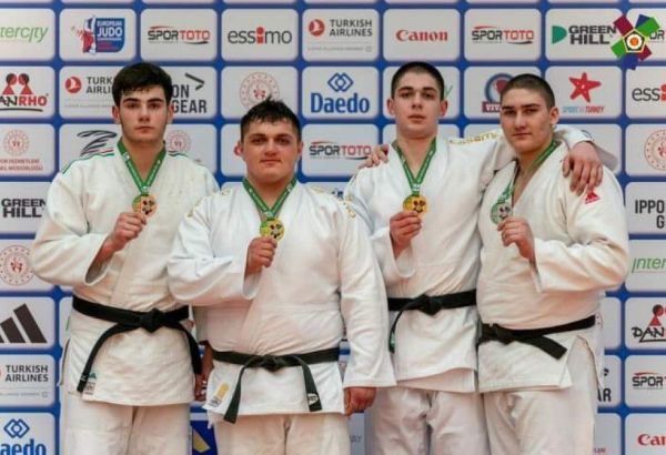 Das aserbaidschanische Judo-Team belegte beim Europapokal den ersten Platz